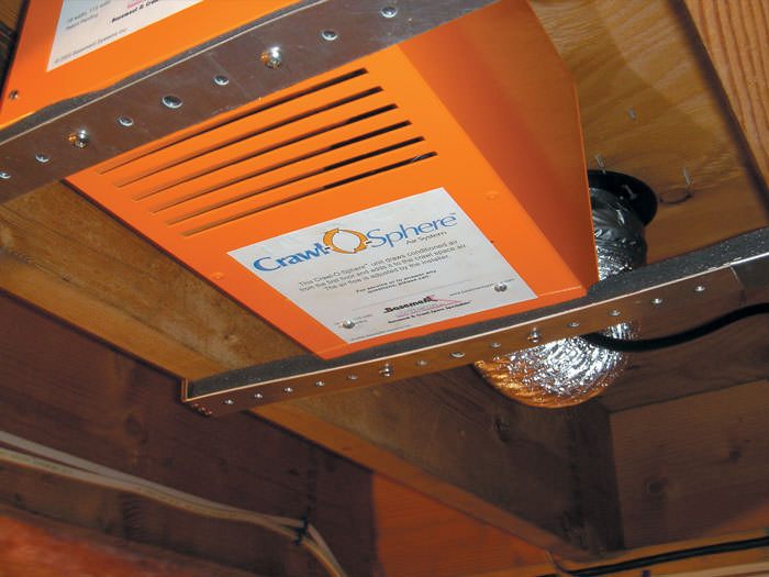 Crawl Space Fan System For Ventilating a Crawl Space in New Jersey & New York City | Dry Your 
